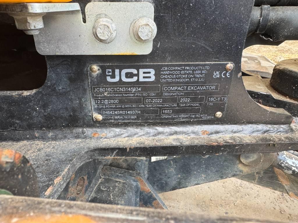 JCB 16 C-1 T3 Mini excavadoras < 7t