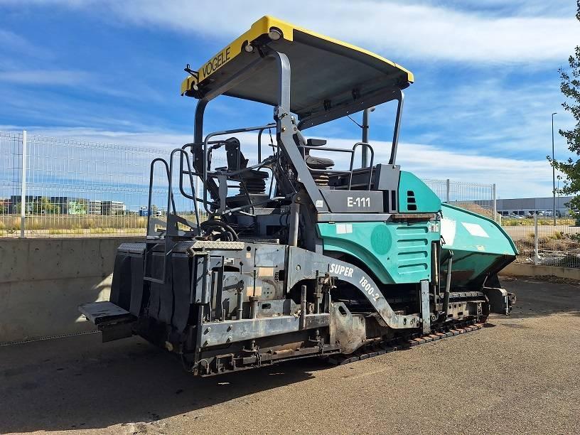 Vögele Super 1800 Asphalt pavers