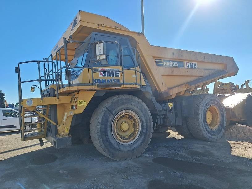Komatsu HD605-7EO Rigid dump trucks